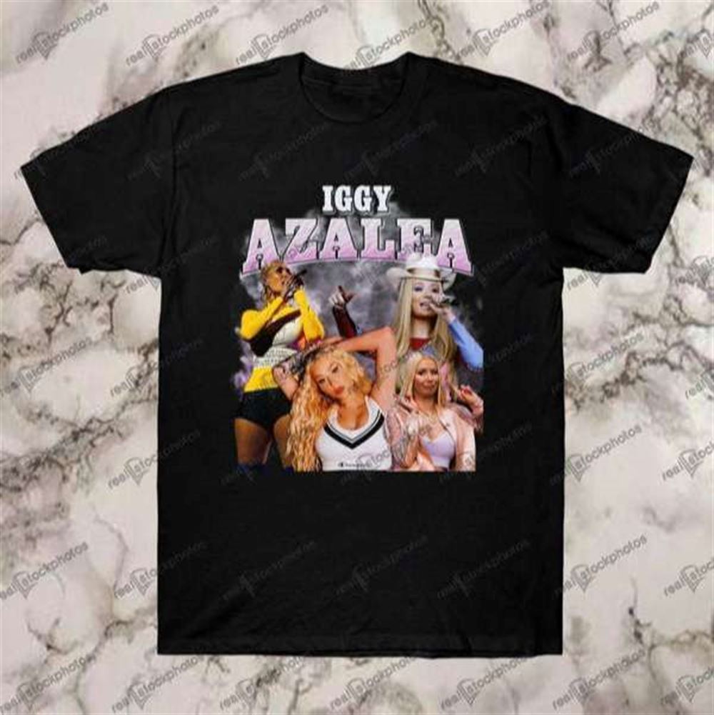 Iggy Azalea Hip Hop Rap T Shirt Merch Music Size Up To 5xl