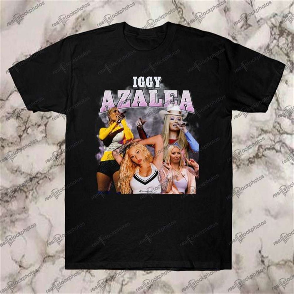 Iggy Azalea Vintage Retro Style Rap T Shirt Size Up To 5xl