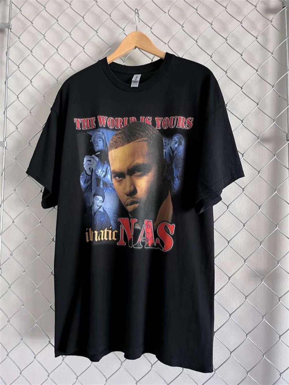 Illmatic By Nas The World Is Yours T Shirt Rapper Size Up To 5xl