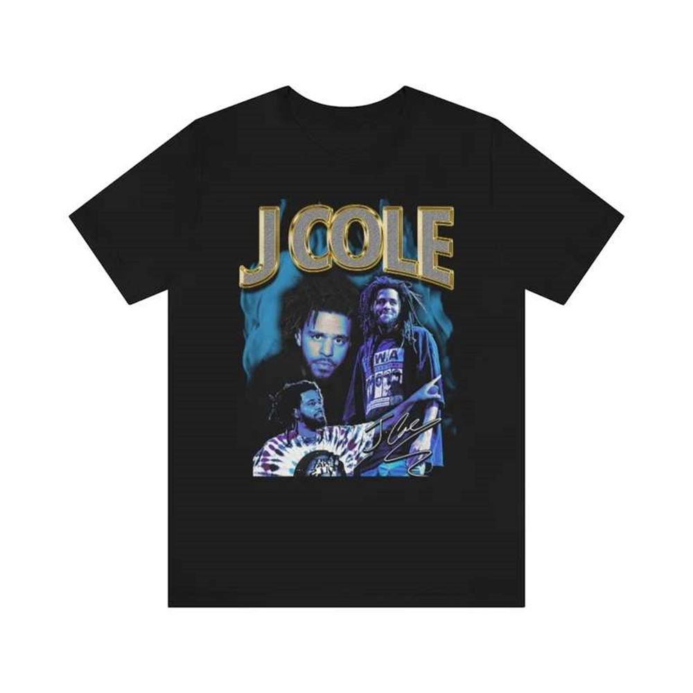 J Cole Bootleg Rapper T-shirt Size Up To 5xl