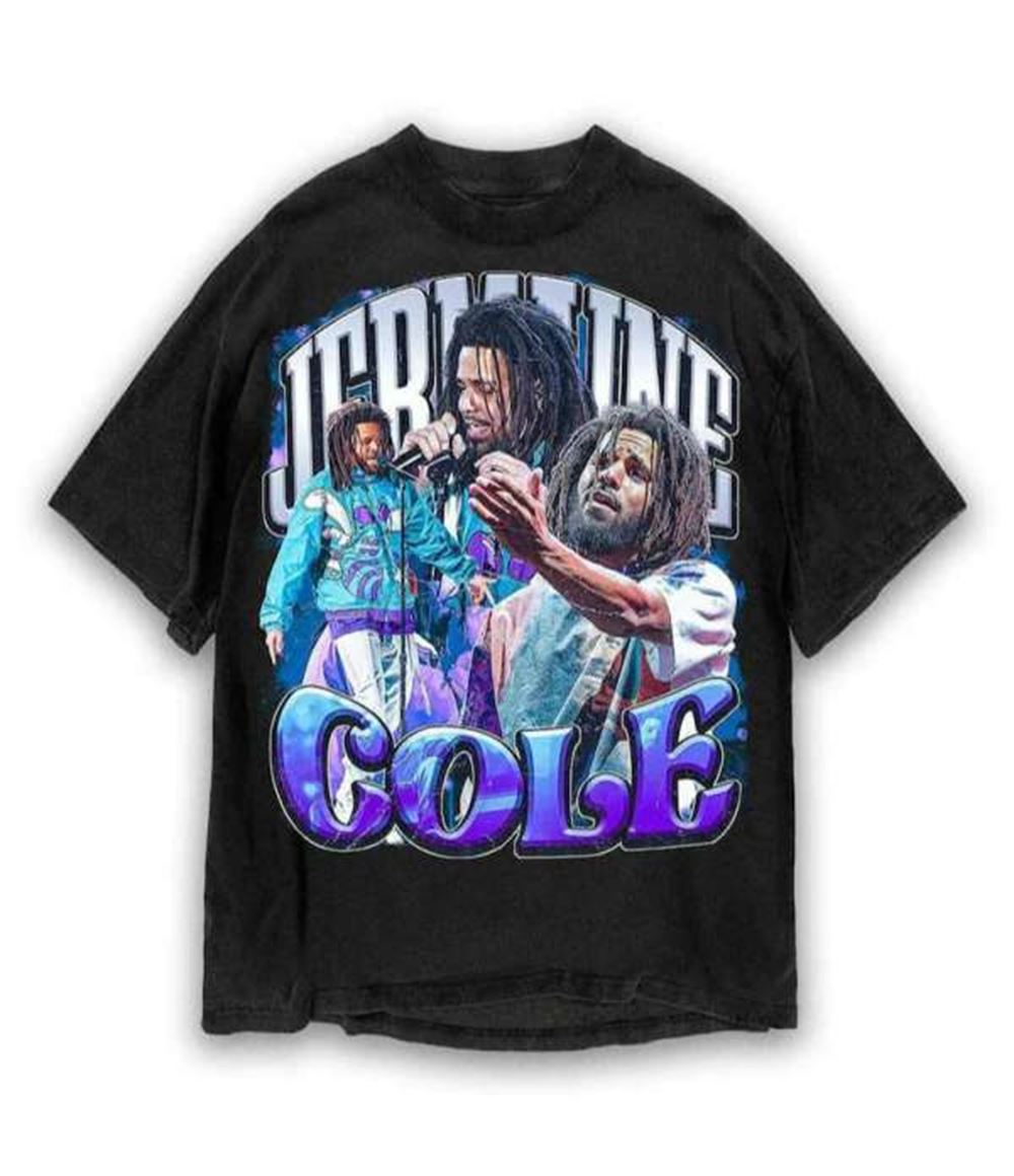 J Cole Cole World 2021 Charlotte Hornets T Shirt Merch Size Up To 5xl