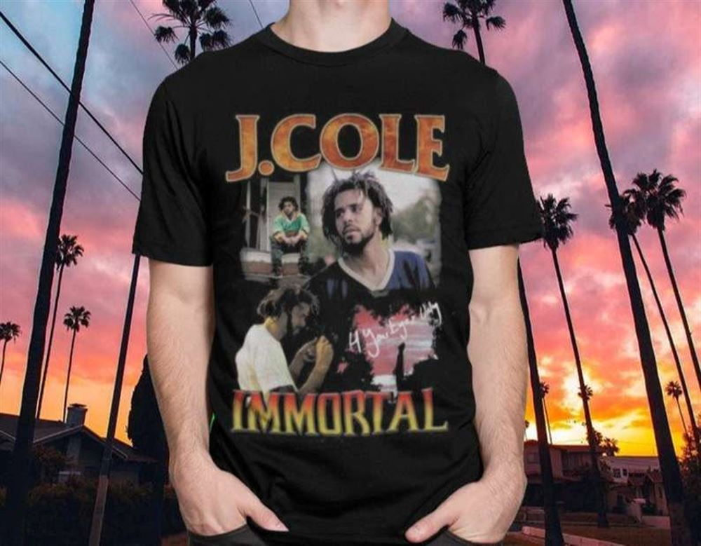 J Cole Immortal Unisex Cotton T Shirt Size Up To 5xl