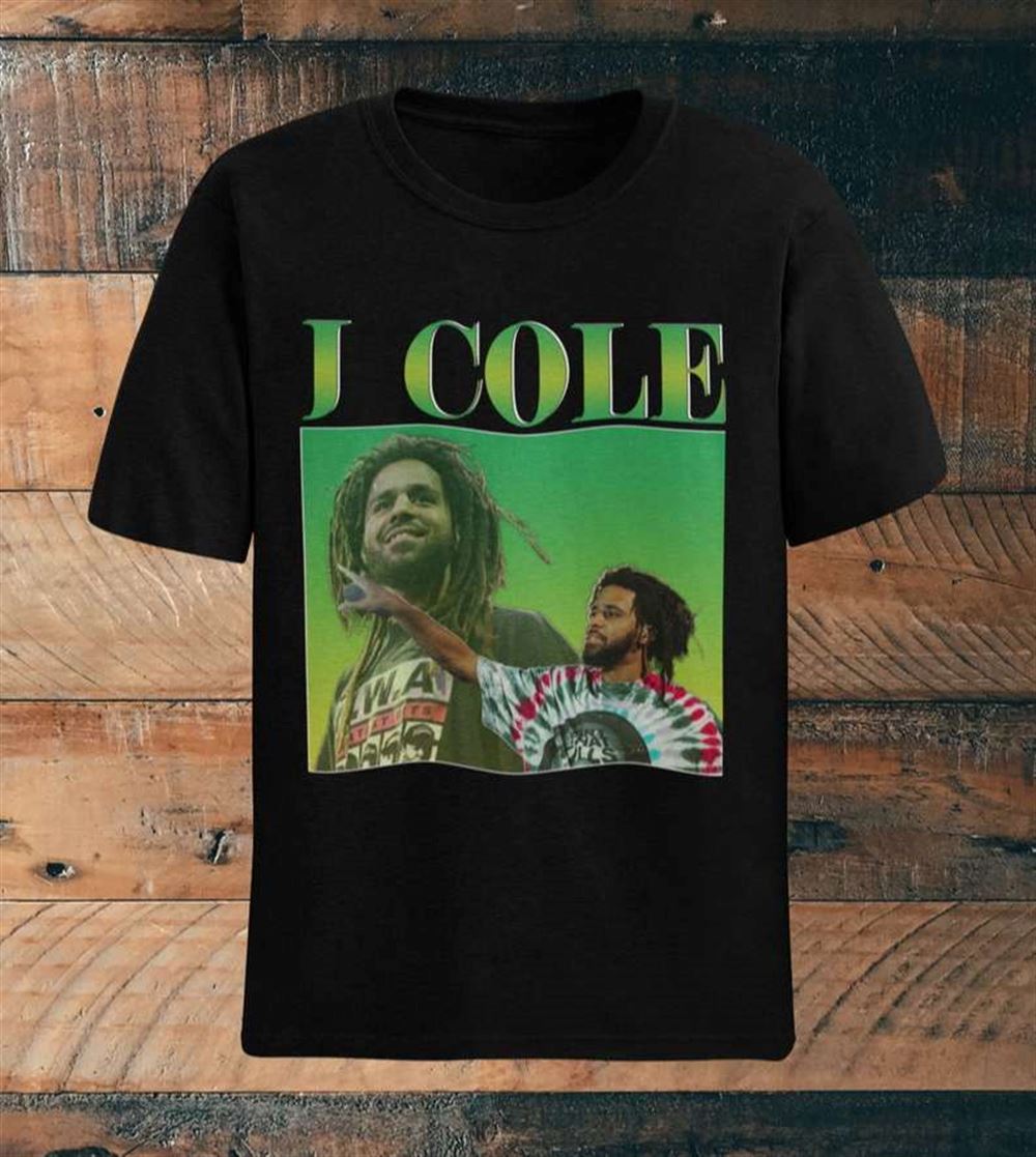 J Cole Merch T Shirt Rapper Rap Music Size Up To 5xl