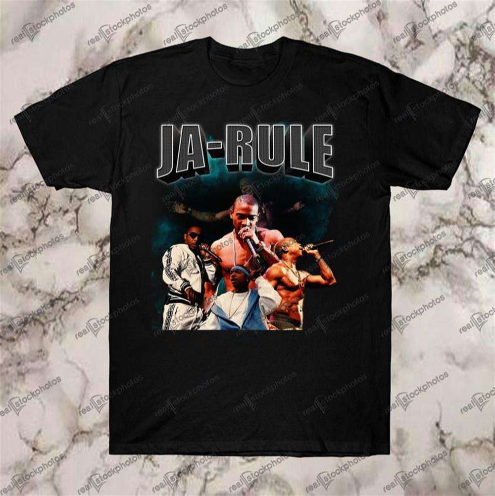 Ja Rule Vintage Retro Style Rap 90s T Shirt Size Up To 5xl