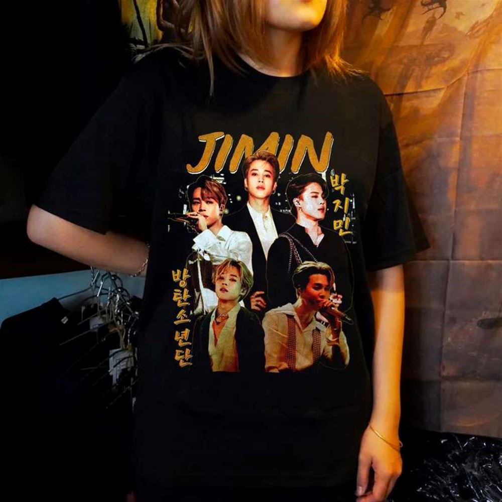 Jimin Bts T-shirt Bangtan Boys Music Band Size Up To 5xl