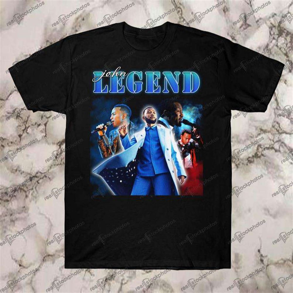 John Legend Vintage Retro Style Rap 90s T Shirt Size Up To 5xl