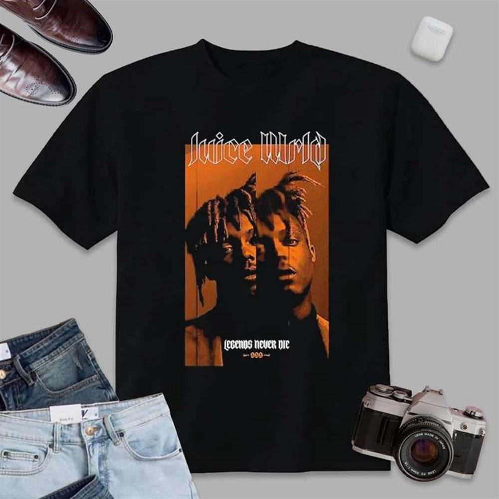 Juice Wrld Legends Never Die T Shirt Rapper Size Up To 5xl