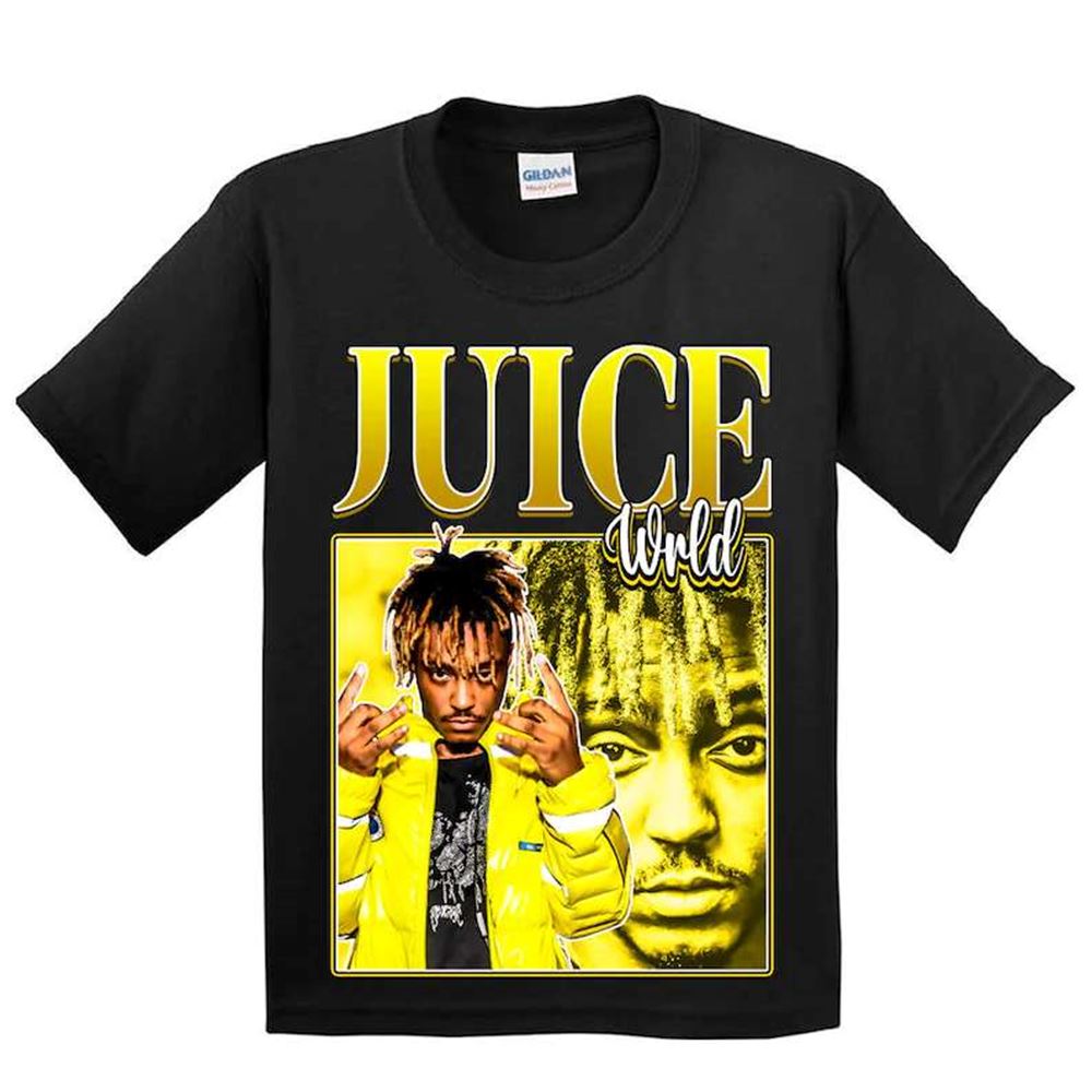 Juice Wrld Vintage Black T Shirt Size Up To 5xl