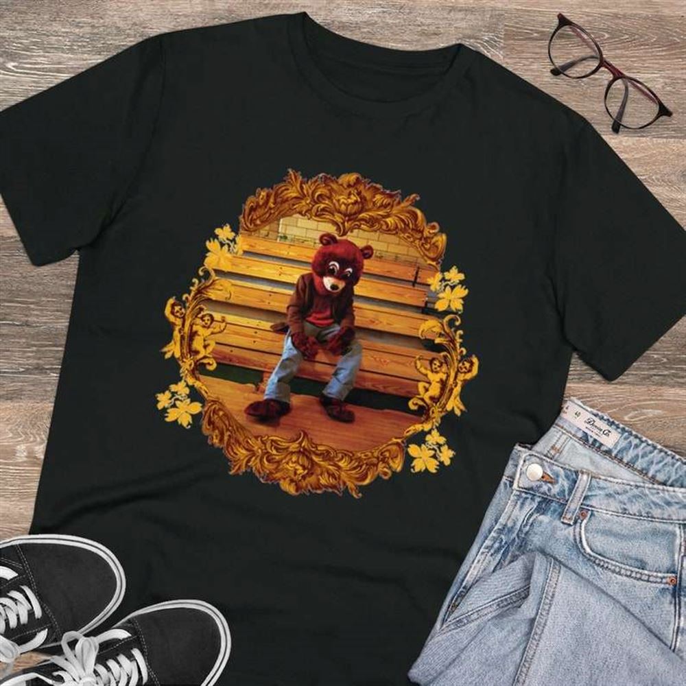 Kanye West College Dropout Album Cover T Shirt Rapper Rap Music Size Up To 5xl