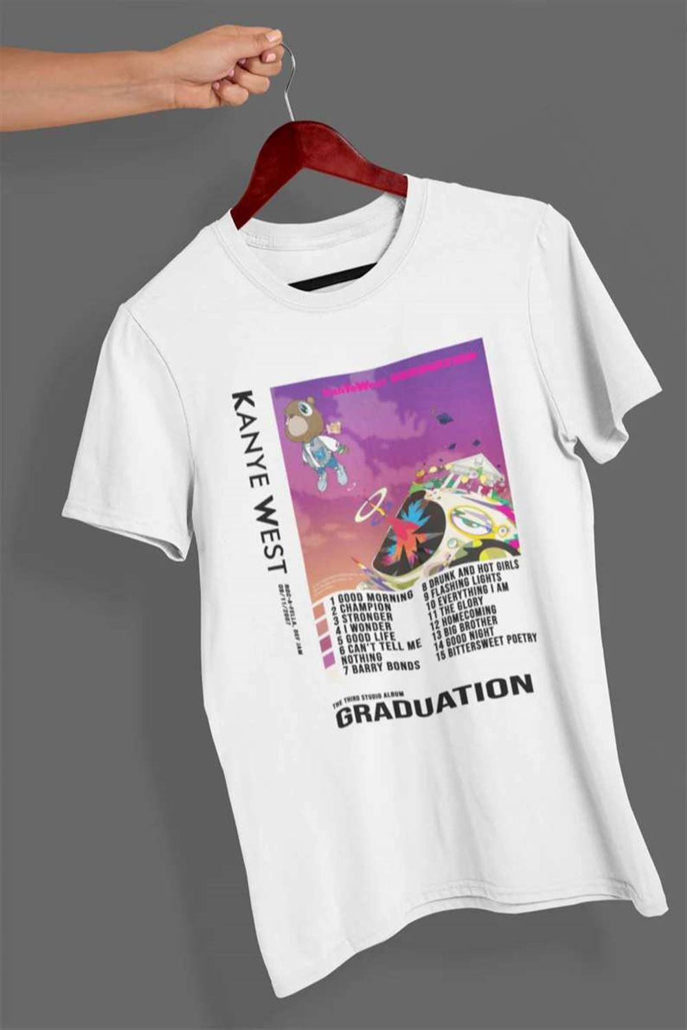 Kanye West Unisex T Shirt Graduation Size Up To 5xl