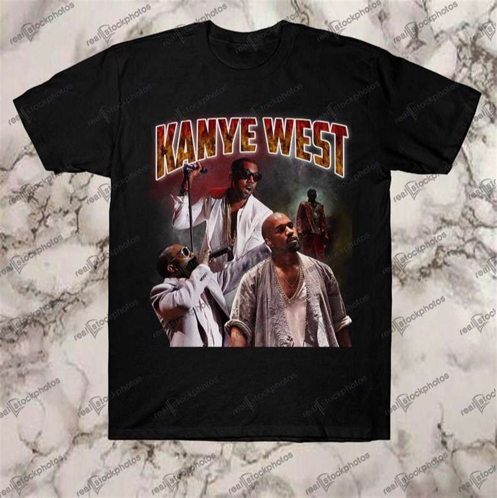 Kanye West Vintage Retro Style Rap Hip Hop T Shirt Size Up To 5xl