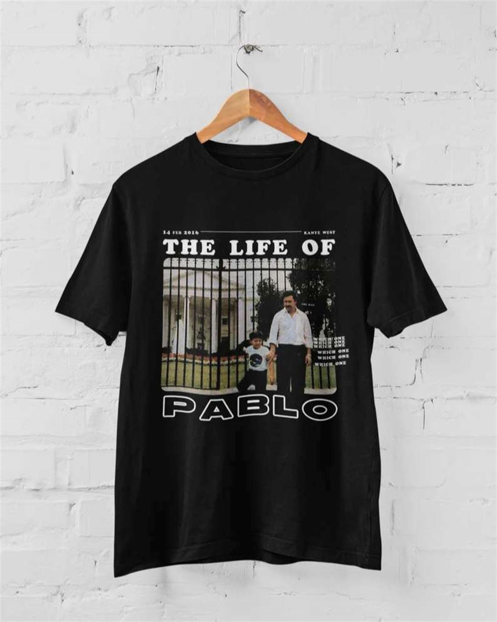 Kanye West X Escobar Jeen-yuhs The Life Of Pablo Unisex T-shirt Size Up To 5xl