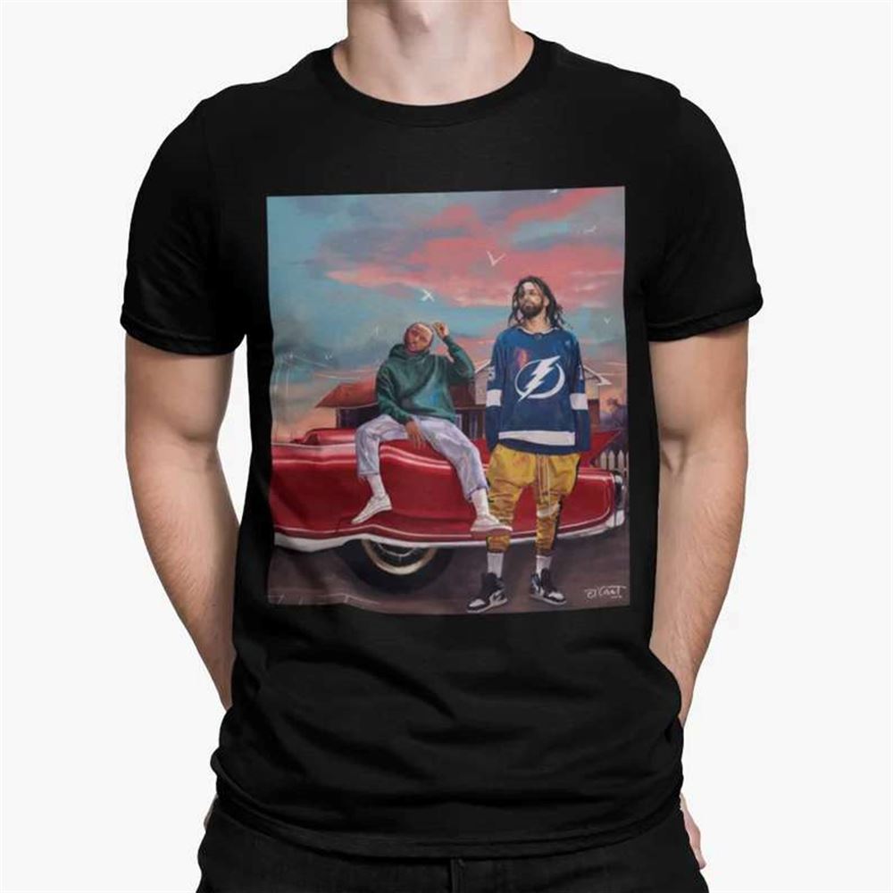 Kendrick Lamar And J Cole Rapper T-shirt Size Up To 5xl