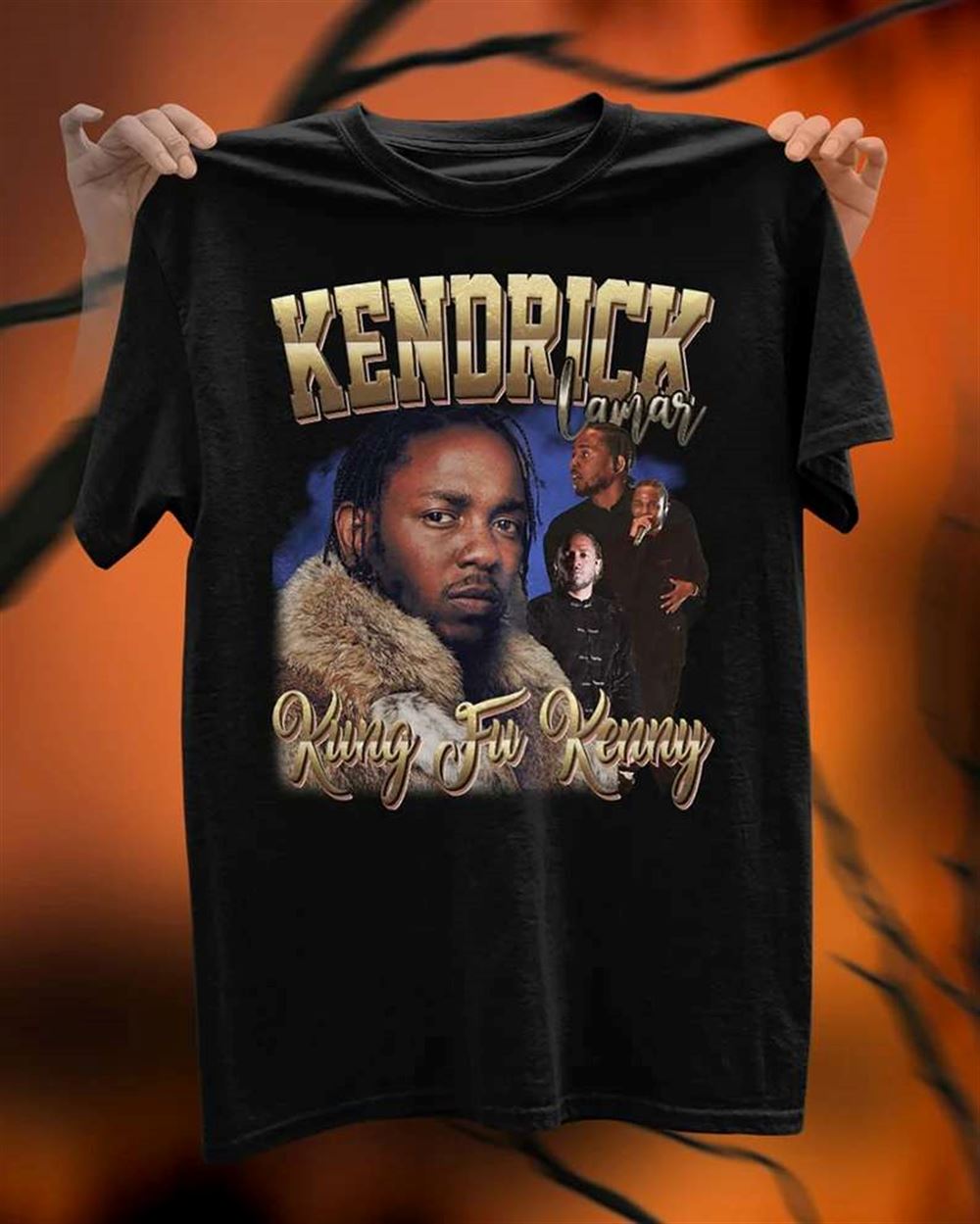 Kendrick Lamar Rapper Bootleg Style T-shirt Size Up To 5xl