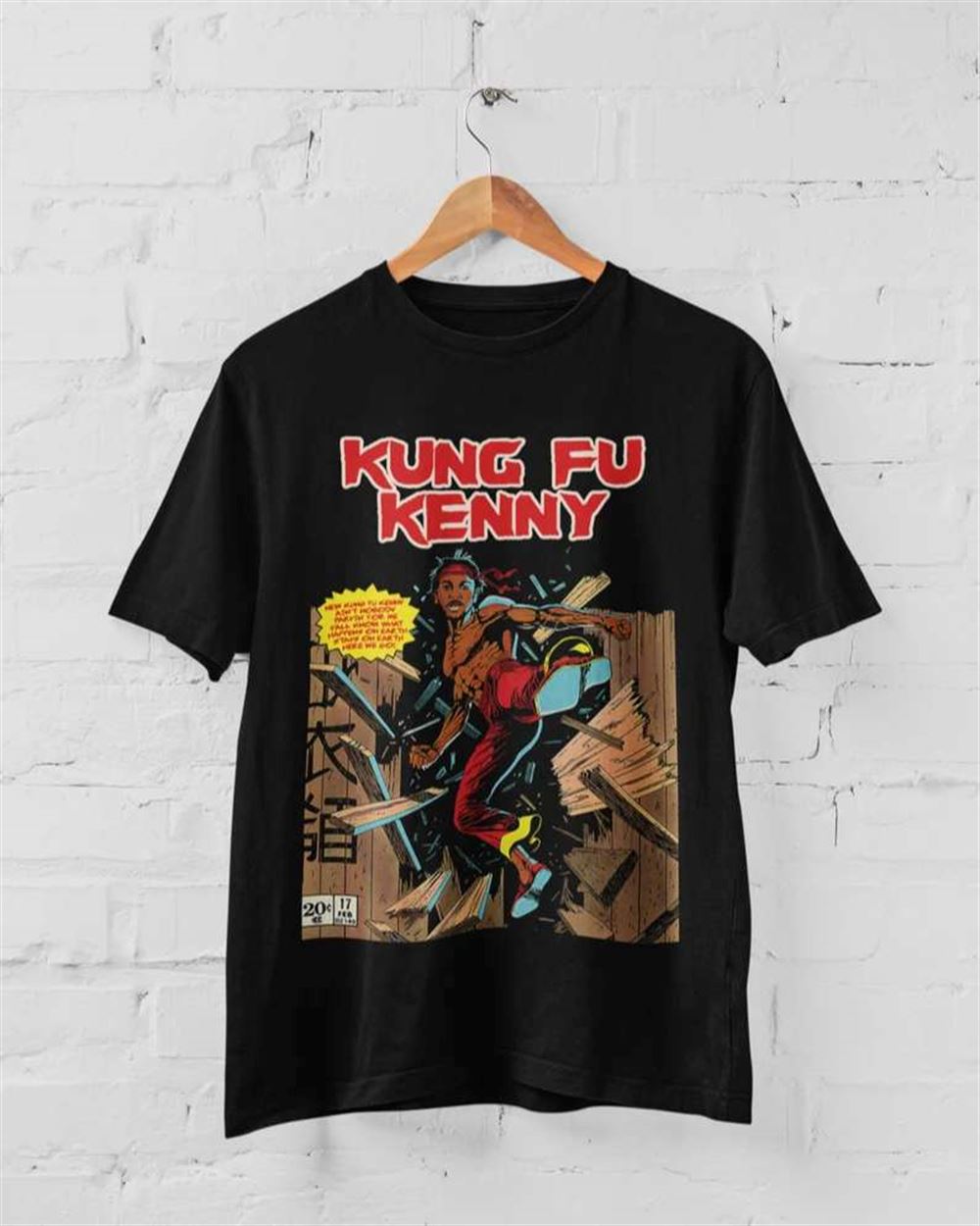 Kendrick Lamar Rapper Inspired Kung Fu Kenny Unisex T-shirt Size Up To 5xl