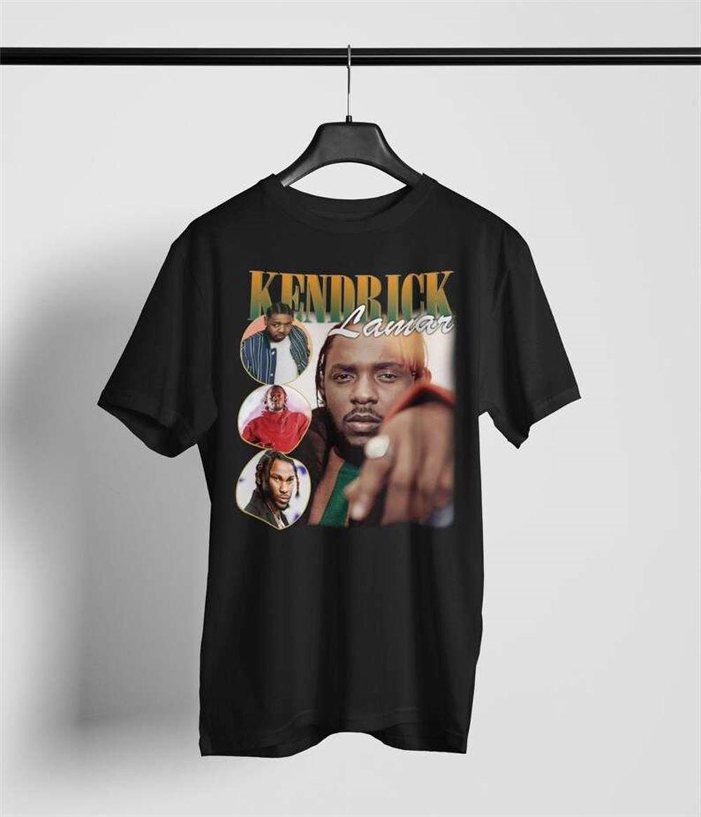 Kendrick Lamar Rapper Retro T-shirt Size Up To 5xl