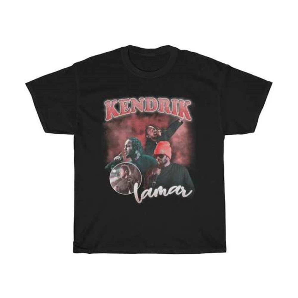 Kendrik Lamar Rapper T Shirt Merch Rap Music Size Up To 5xl