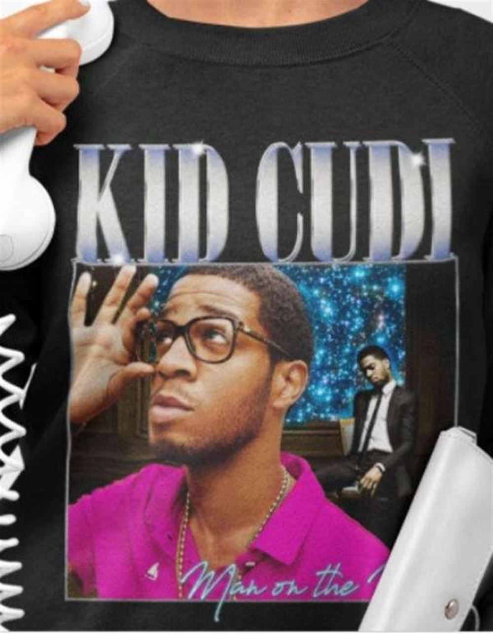 Kid Cudi Rap Hip Hop T Shirt Merch Rapper Size Up To 5xl