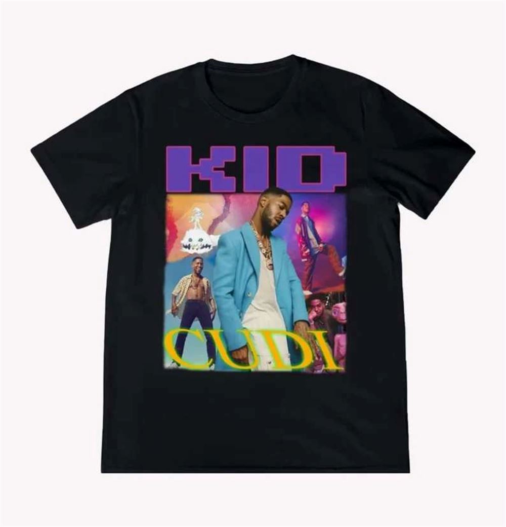 Kid Cudi Rapper Music Rap Unisex T-shirt Size Up To 5xl