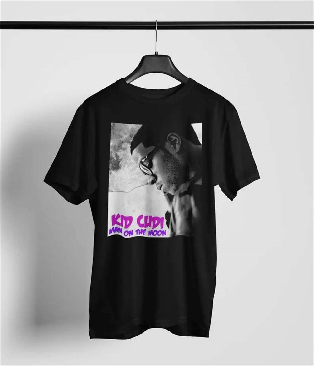 Kid Cudi Rapper Retro T-shirt Size Up To 5xl