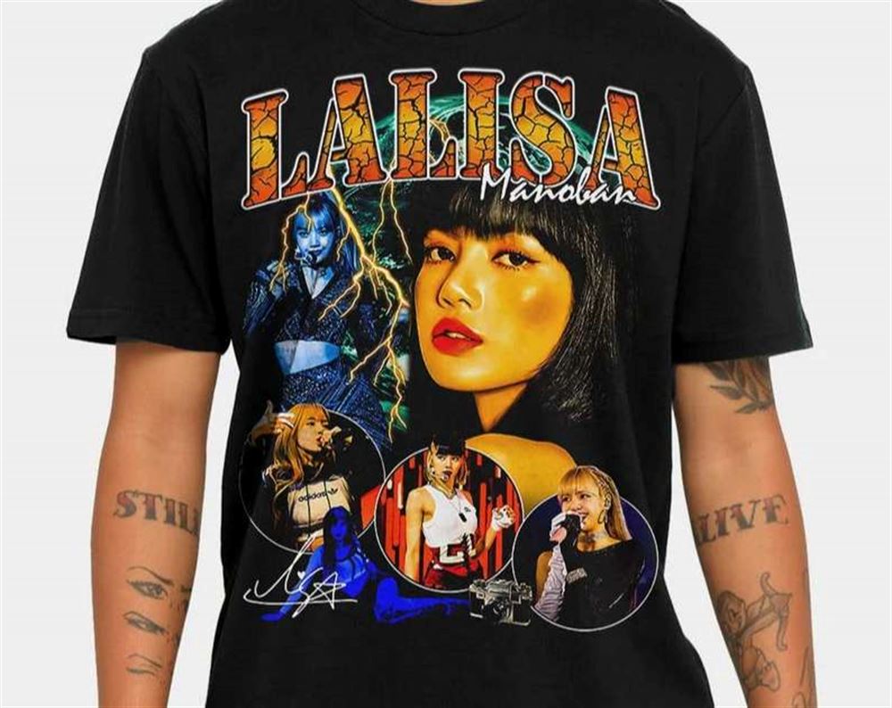 Lalisa Blackpink T Shirt Music Size Up To 5xl