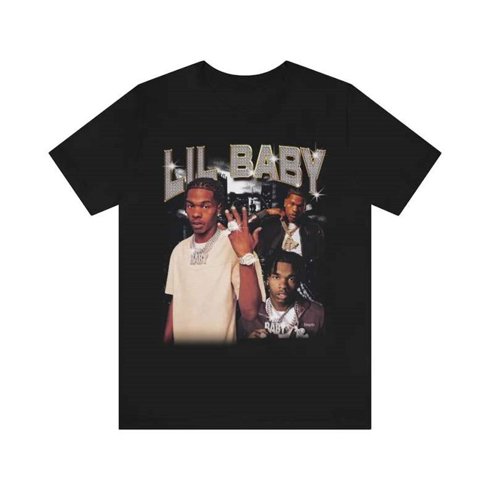 Lil Baby Bootleg Rapper T-shirt Size Up To 5xl