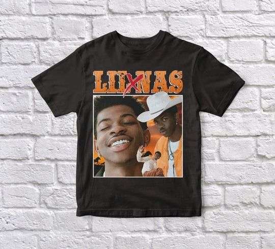 Lil Nas X Vintage T-shirt Rapper Size Up To 5xl