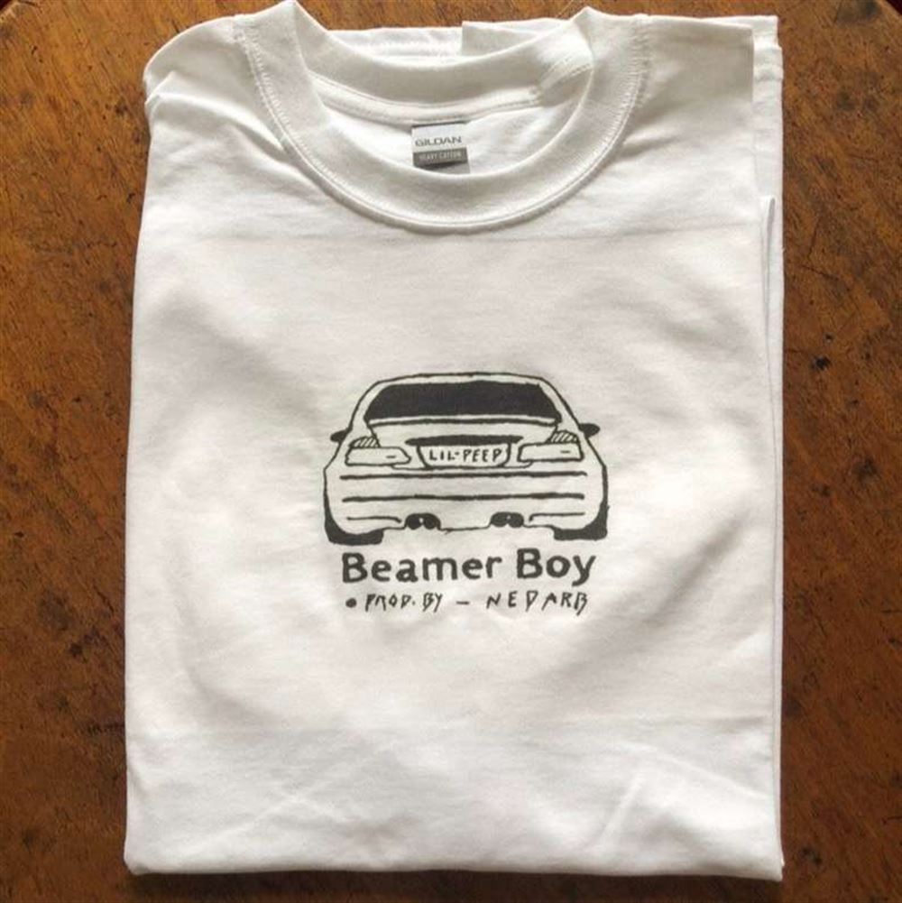 Lil Peep Beamer Boy White Unisex T Shirt Size Up To 5xl