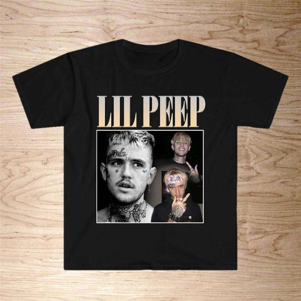 Lil Peep Rapper Music Vintage Retro Style Classic T-shirt Size Up To 5xl