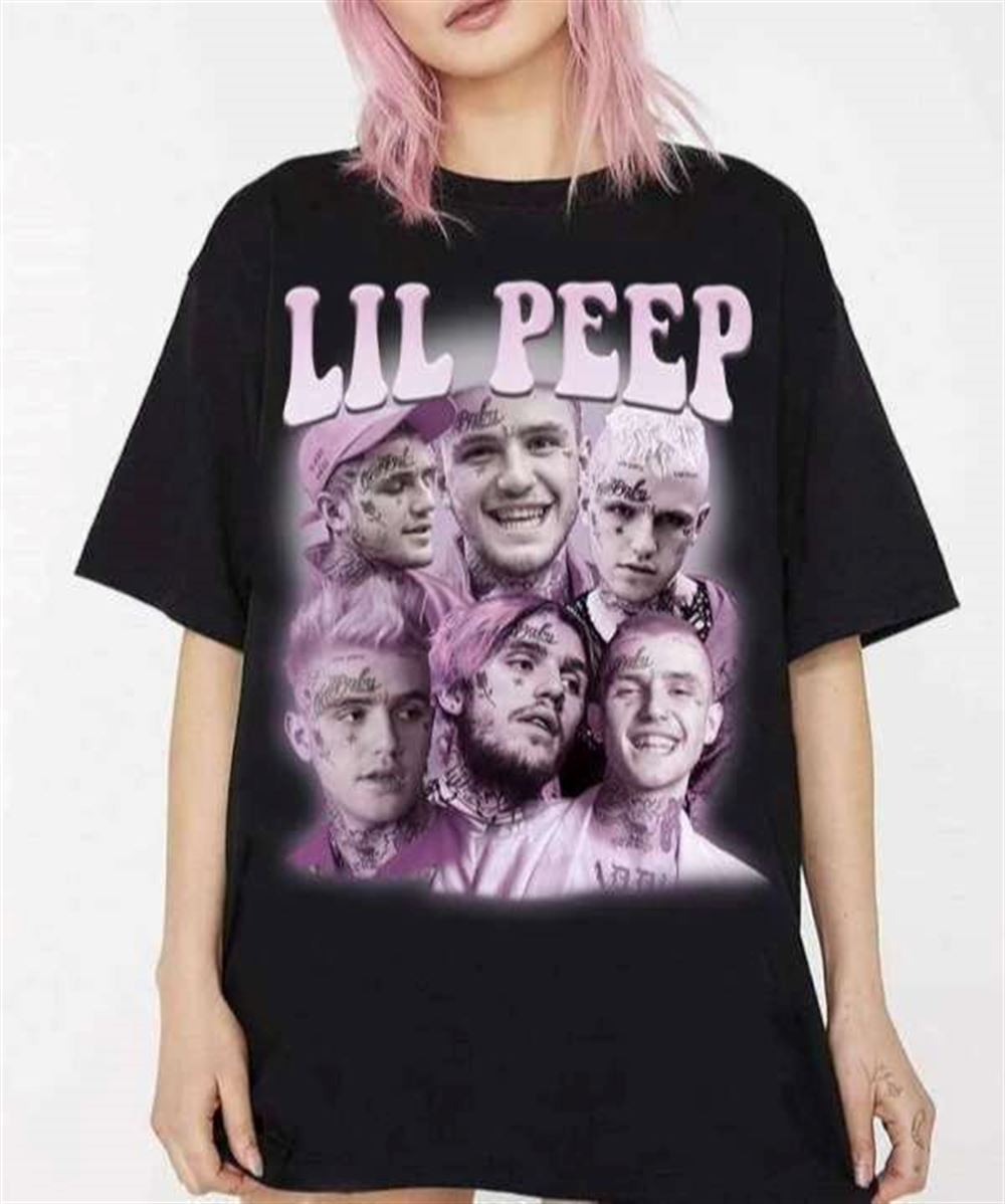 Lil Peep Rapper T Shirt Merch Rap Music Size Up To 5xl