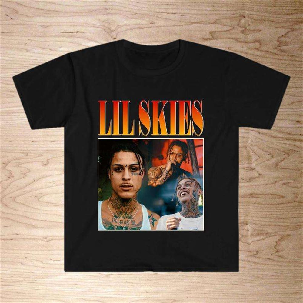 Lil Skies Rapper Vintage Retro Style Classic T-shirt Size Up To 5xl