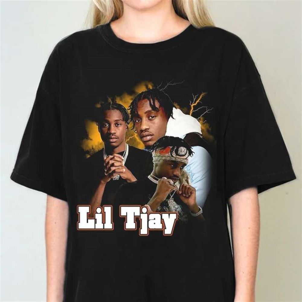 Lil Tjay Rapper Music T-shirt Size Up To 5xl