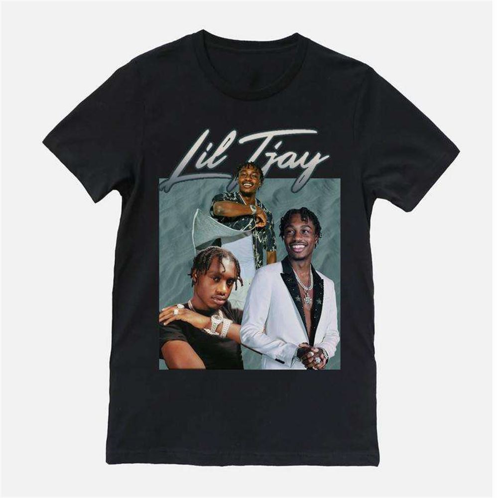 Lil Tjay Retro Style Rapper Hip Hop T-shirt Size Up To 5xl