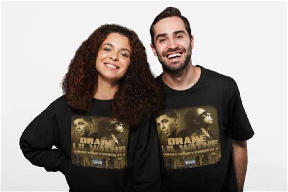 Lil Wayne And Drake Graphic T Shirt Size Up To 5xl