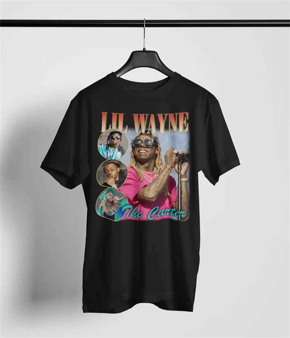 Lil Wayne Rapper Retro T-shirt Size Up To 5xl