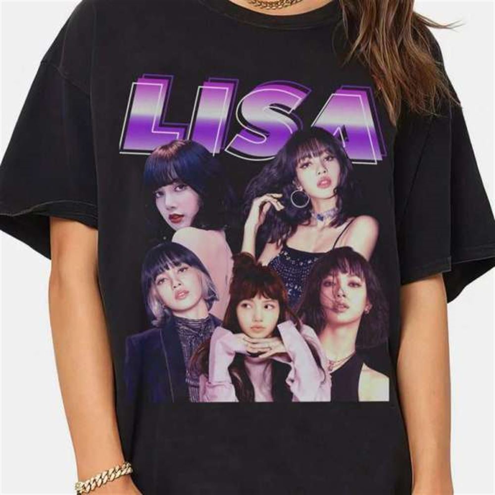 Lisa Shirt Blackpink Kpop Size Up To 5xl