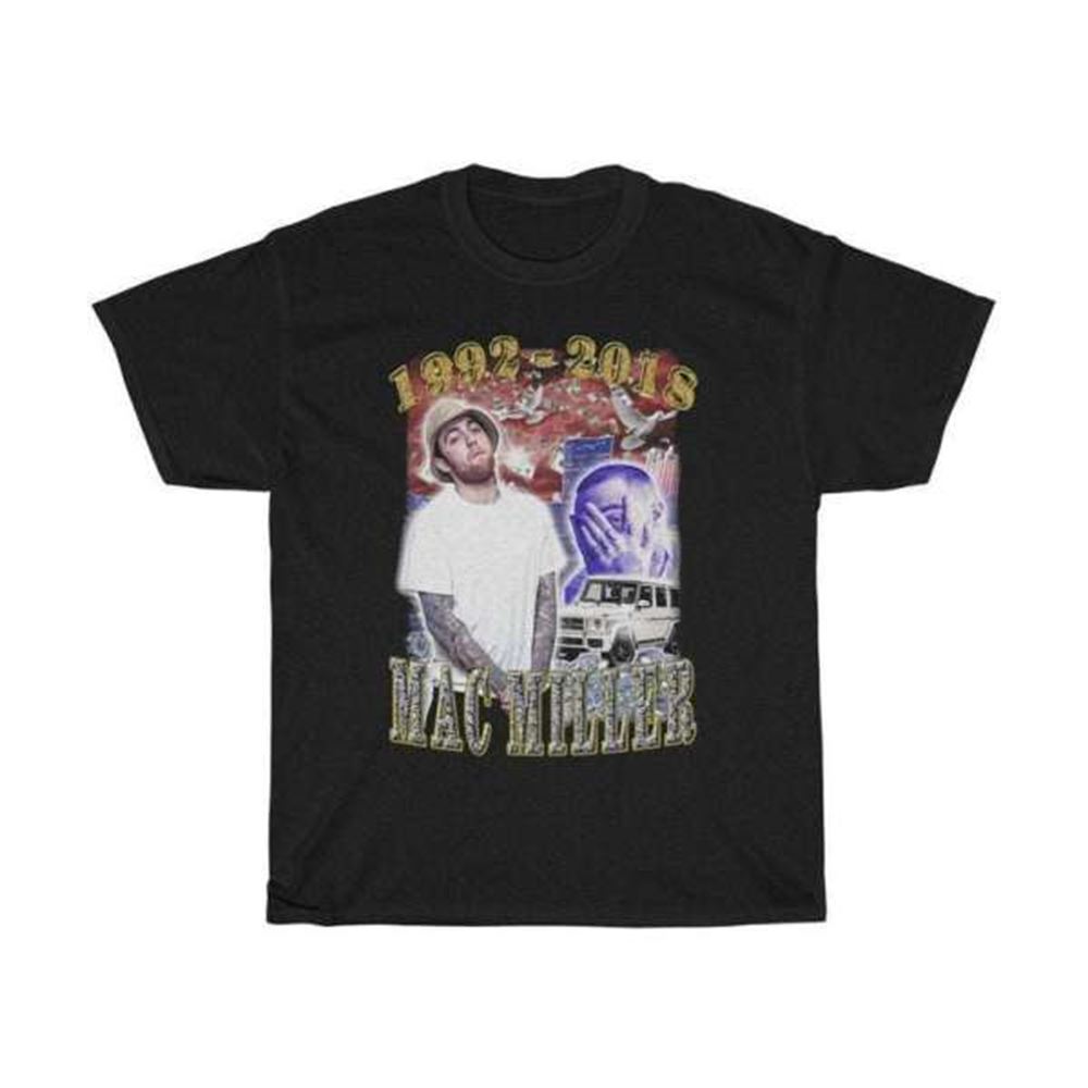 Mac Miller 1992-2018 T Shirt Merch Size Up To 5xl