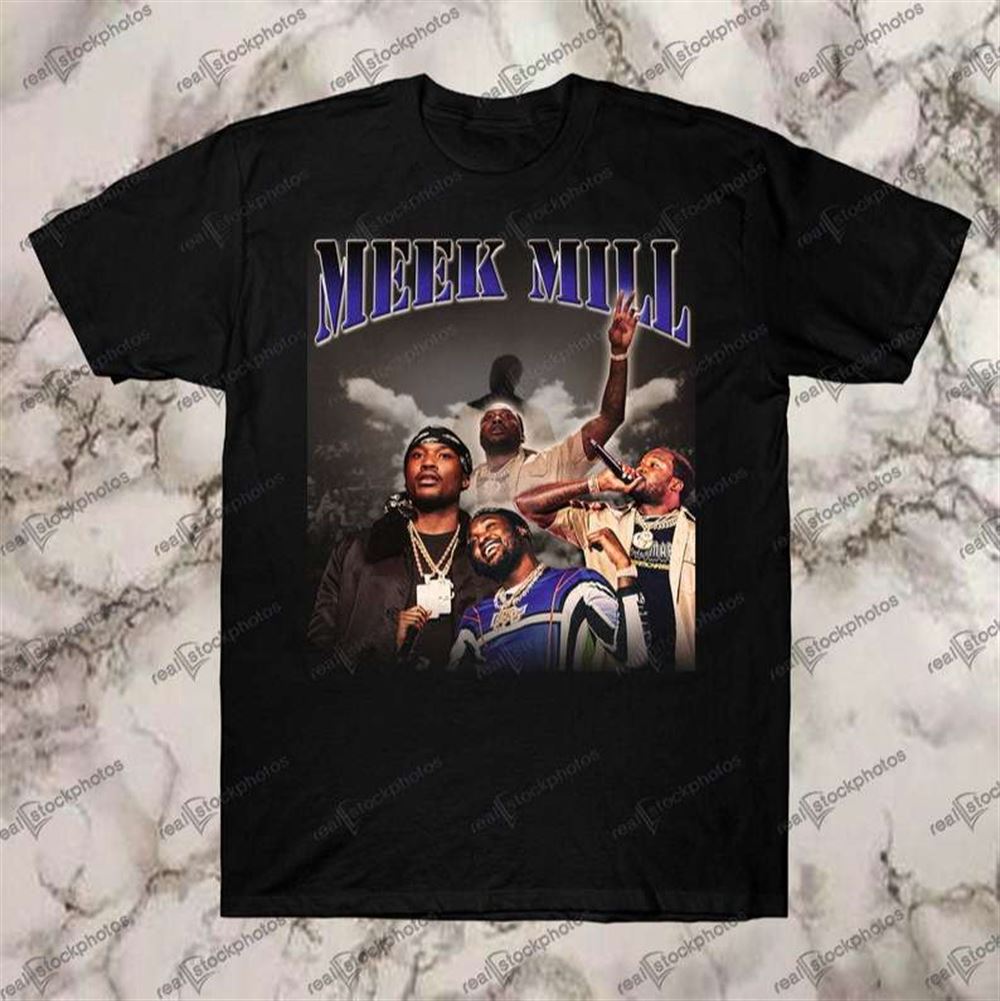 Meek Mill Vintage Retro Style Rap Hip Hop T Shirt Size Up To 5xl