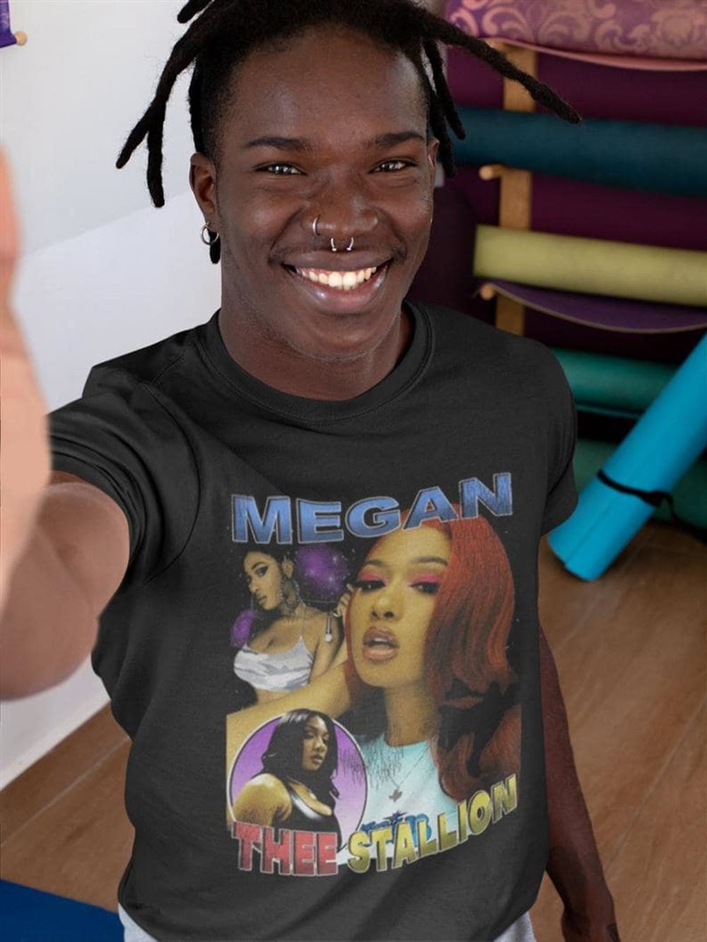 Megan Thee Stallion Hoodies Short Sleeve T Shirt Size Up To 5xl