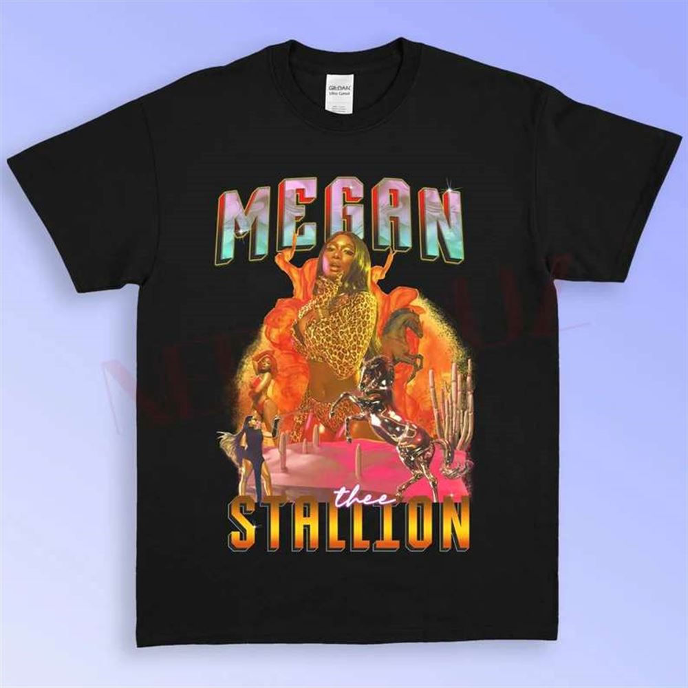 Megan Thee Stallion Music Rapper Rap Unisex T-shirt Size Up To 5xl