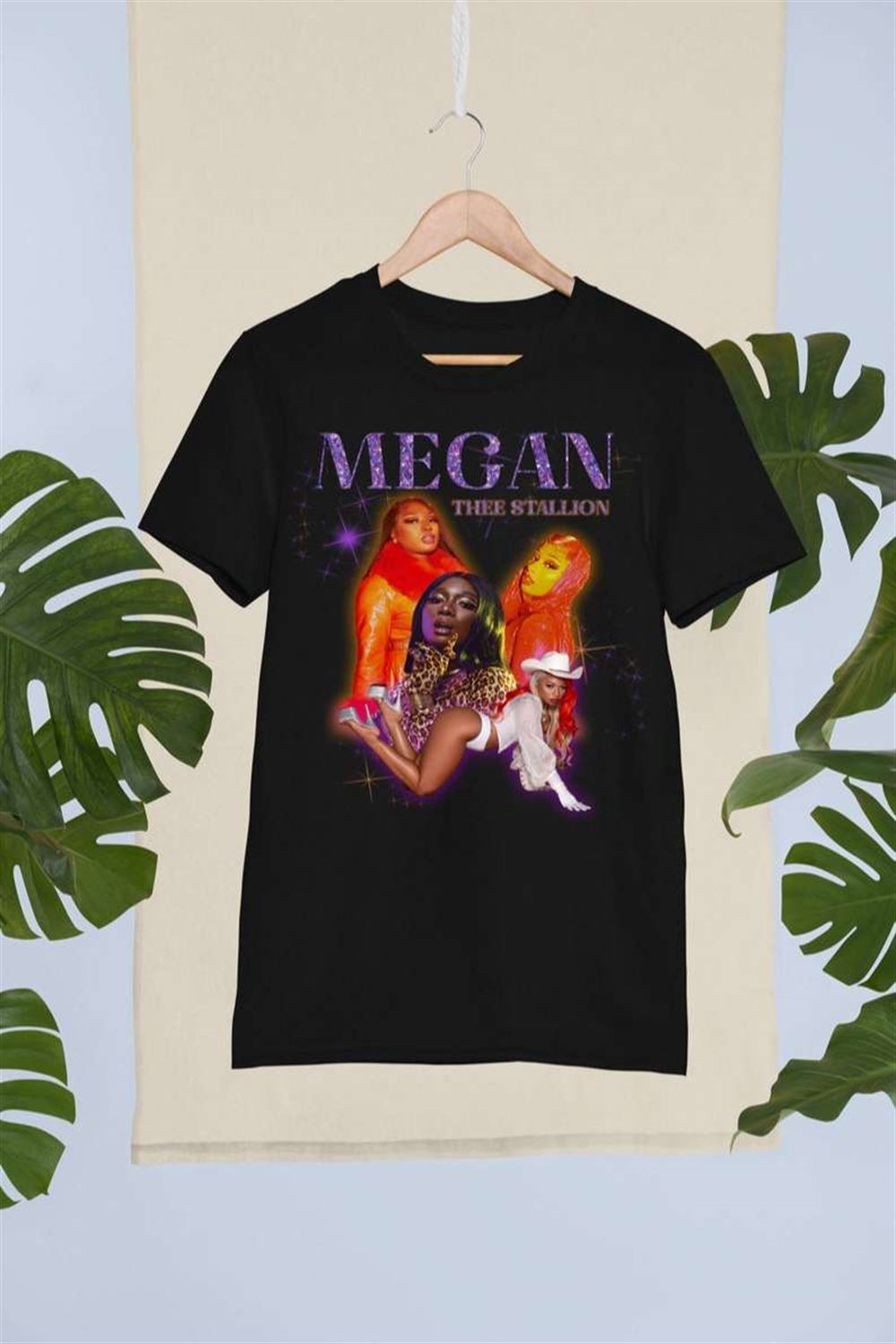 Megan Thee Stallion Rapper Hip Hop Rap T-shirt Size Up To 5xl