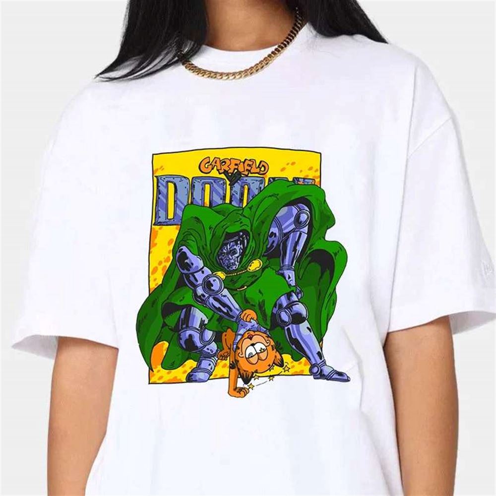 Mf Doom Garfield Rapper T-shirt Size Up To 5xl