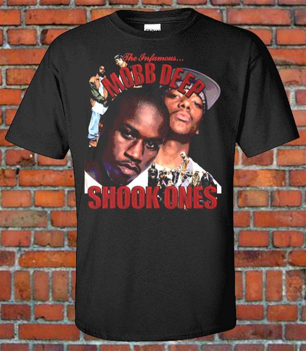 Mobb Deep Rap T Shirt Shook Ones Size Up To 5xl