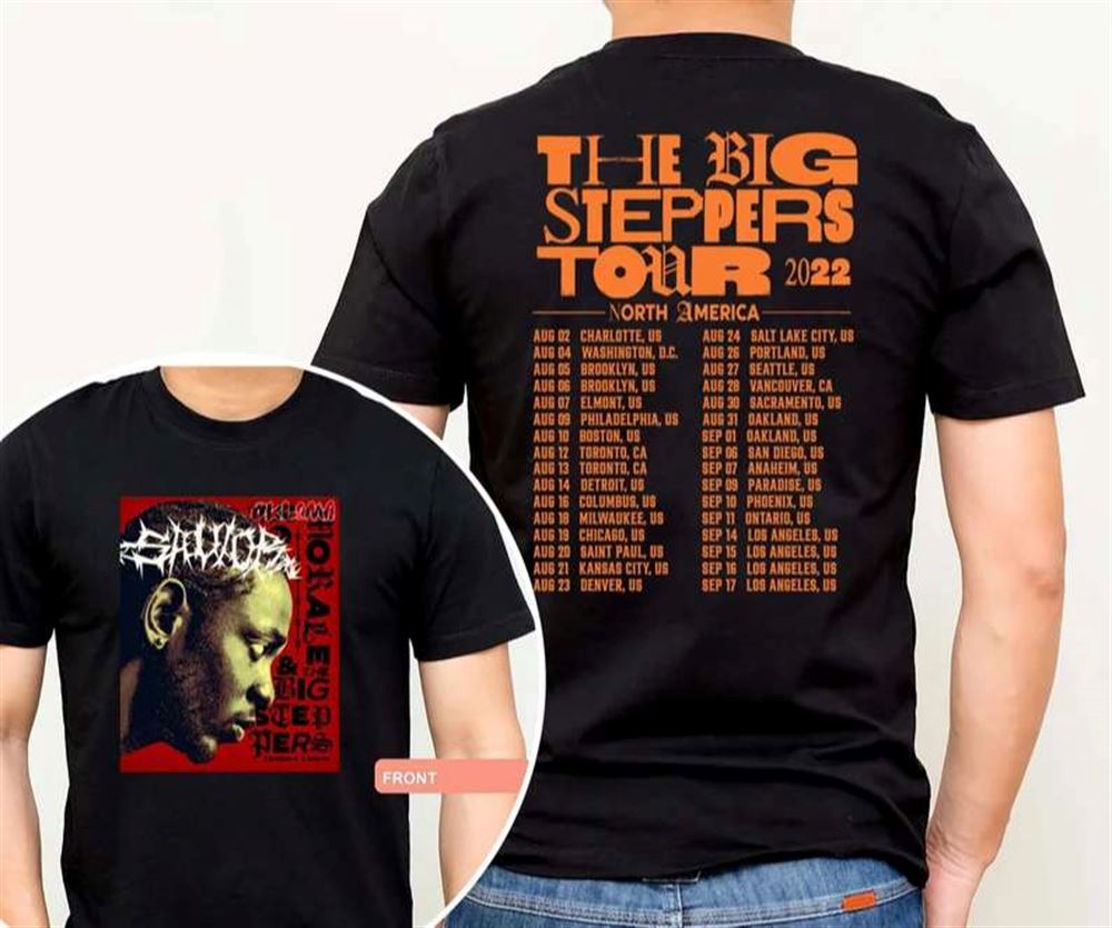 Mr Morale And Big Stepper Kendrick Lamar Tour T-shirt Size Up To 5xl