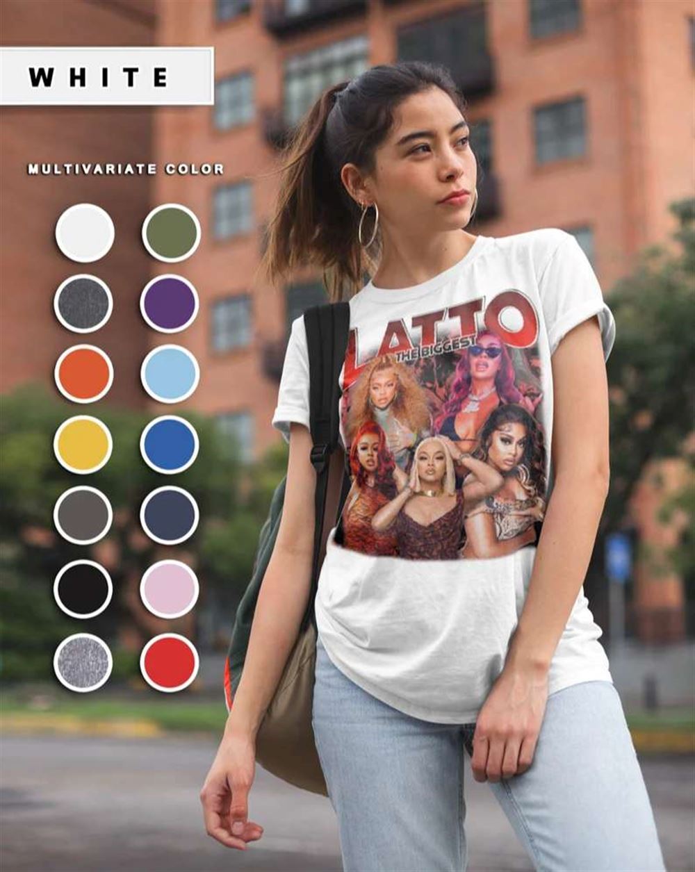 Mulatto T Shirt Big Latto The Biggest Size Up To 5xl