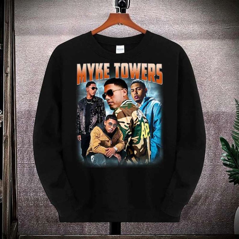 Myke Towers Rapper T Shirt Size Up To 5xl