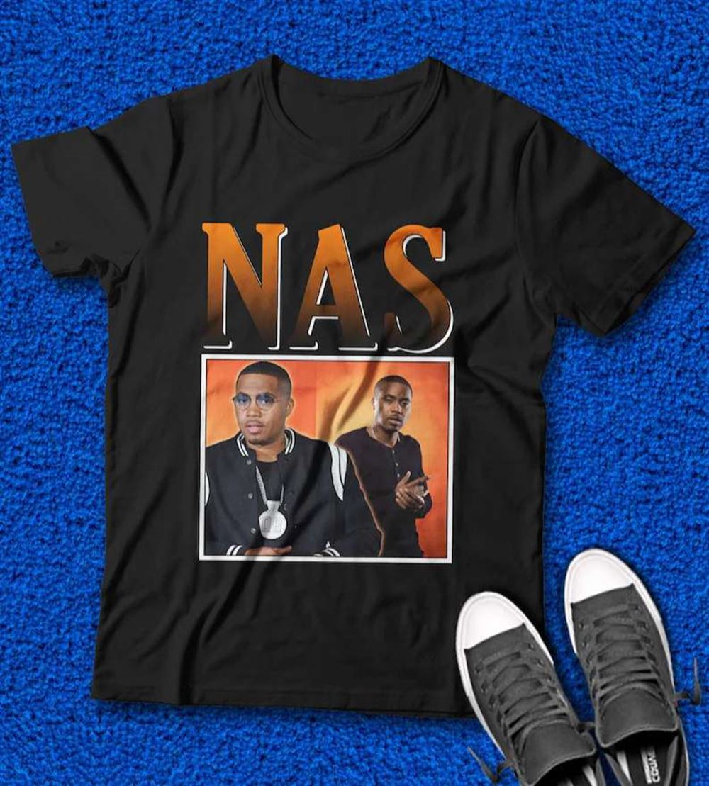 Nas American Rapper Unisex Shirt Size Up To 5xl