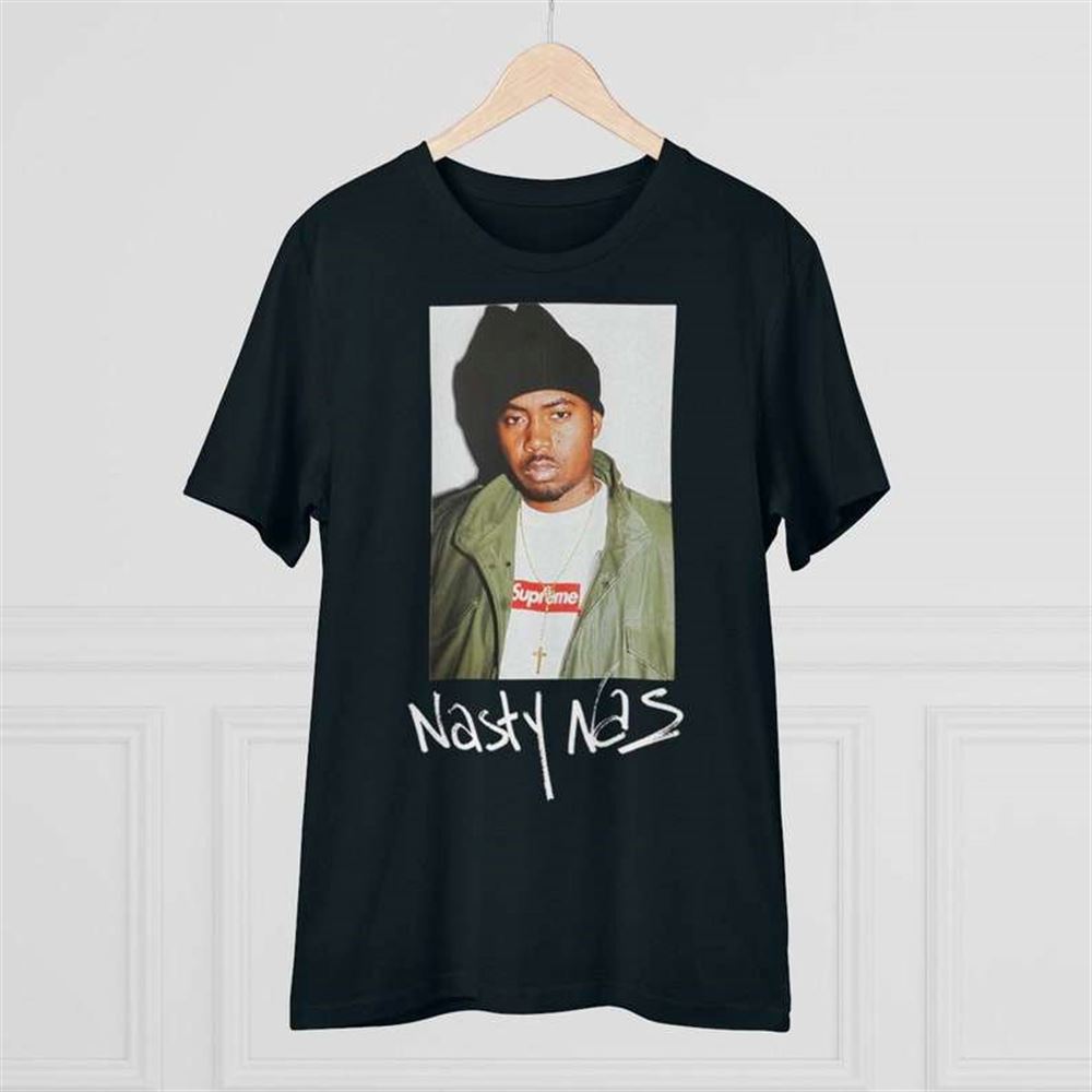 Nasty Nas Rapper Rap Muisc T Shirt Merch Size Up To 5xl