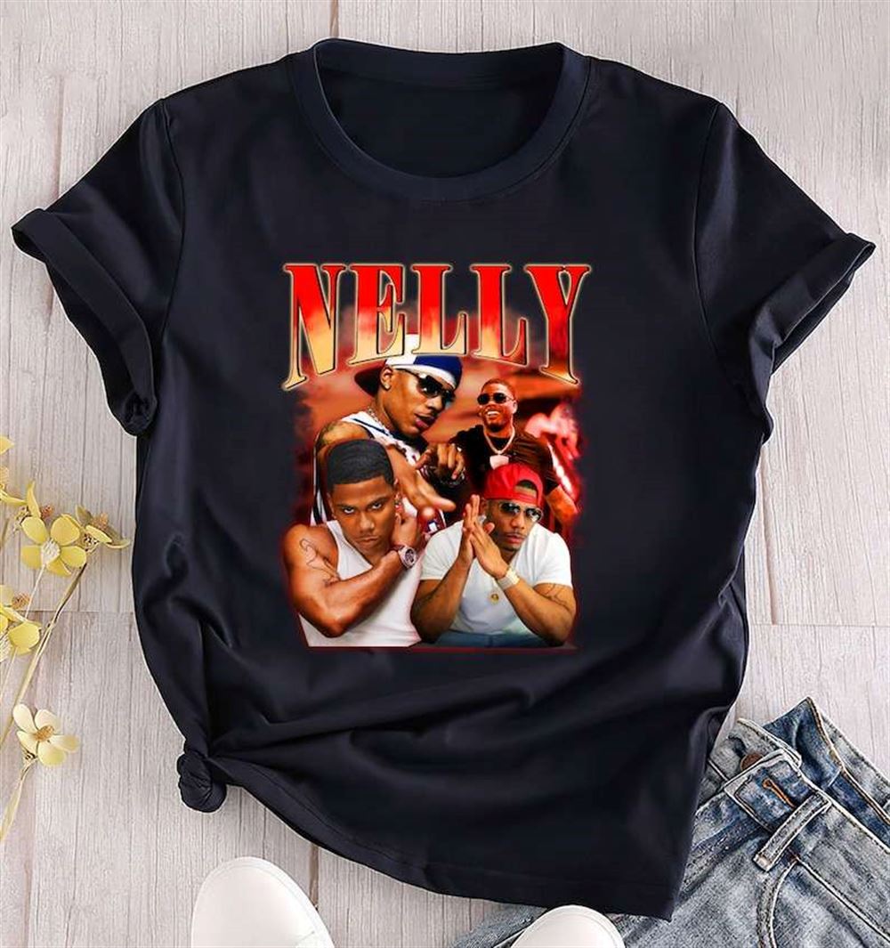 Nelly 90s Vintage T Shirt Rapper Size Up To 5xl