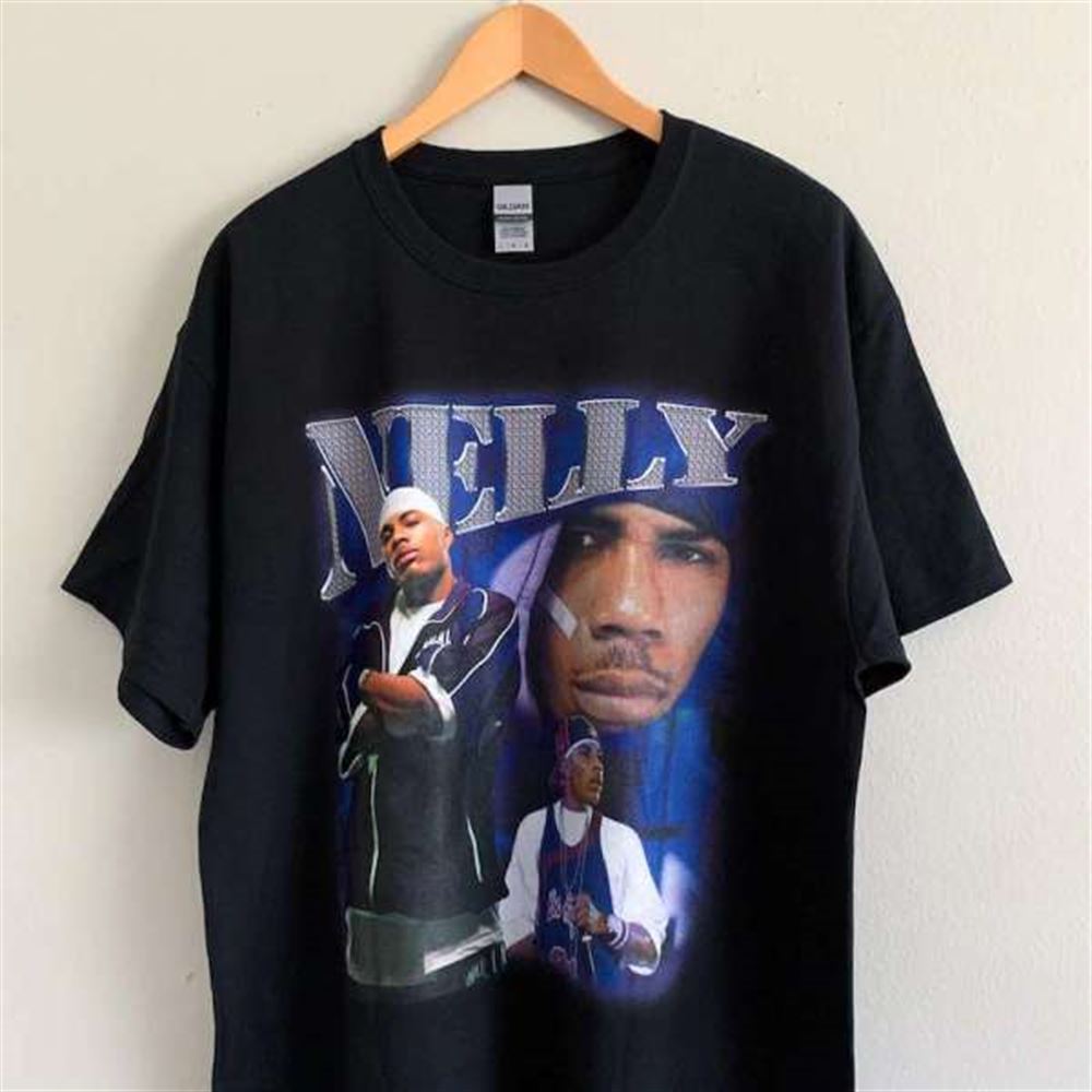 Nelly Rapper T Shirt Merch Rap Music Size Up To 5xl